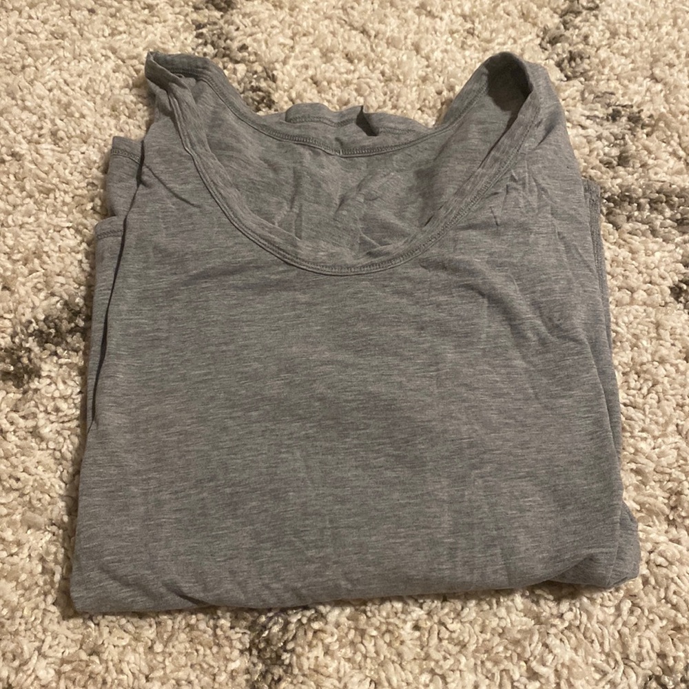 Gray lululemon long sleeve